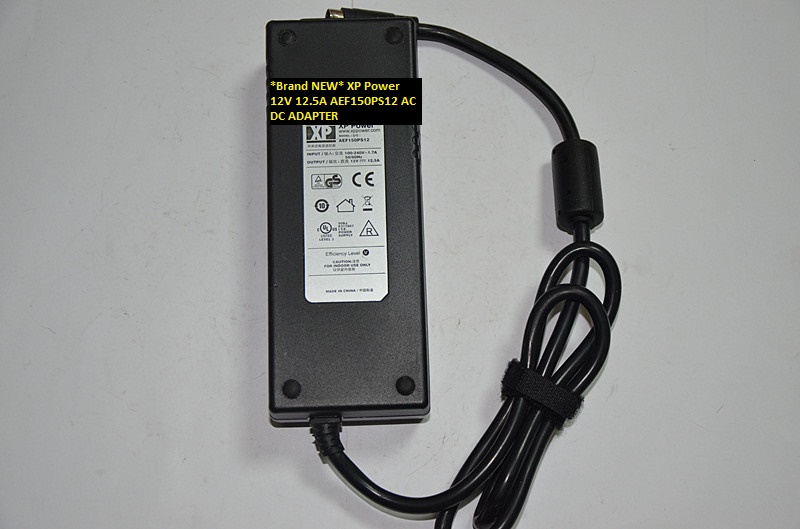 *Brand NEW* 4 pin 12V 12.5A AC DC ADAPTER XP Power AEF150PS12